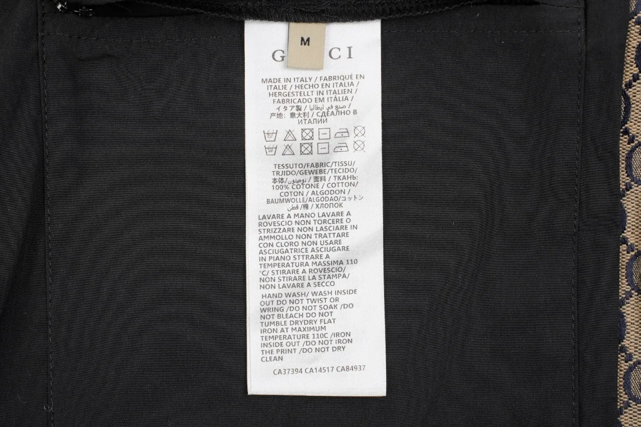 GUCCI Ebony GG Jacquard Cotton Jacket product photo from LabelPicks