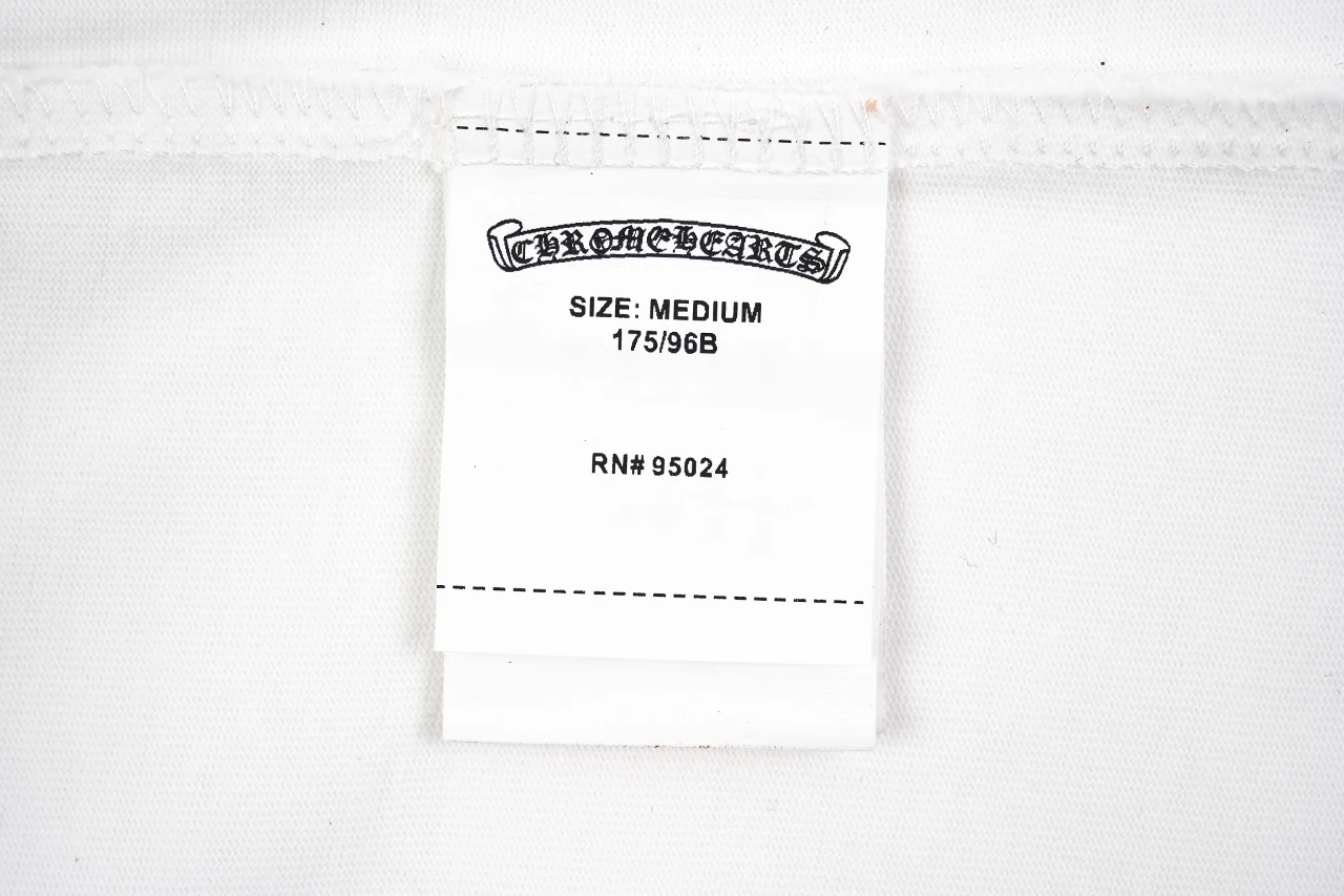 Chrome Hearts Cream Embroidered Applique Crewneck T-Shirt product photo from LabelPicks