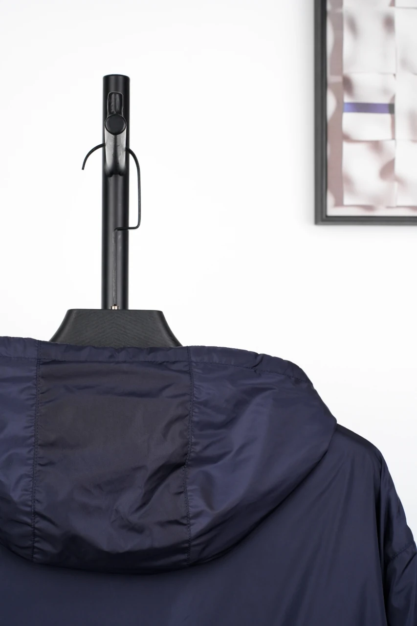 Miu Miu Grey Contrast Reversible Hooded Jacket product photo from LabelPicks