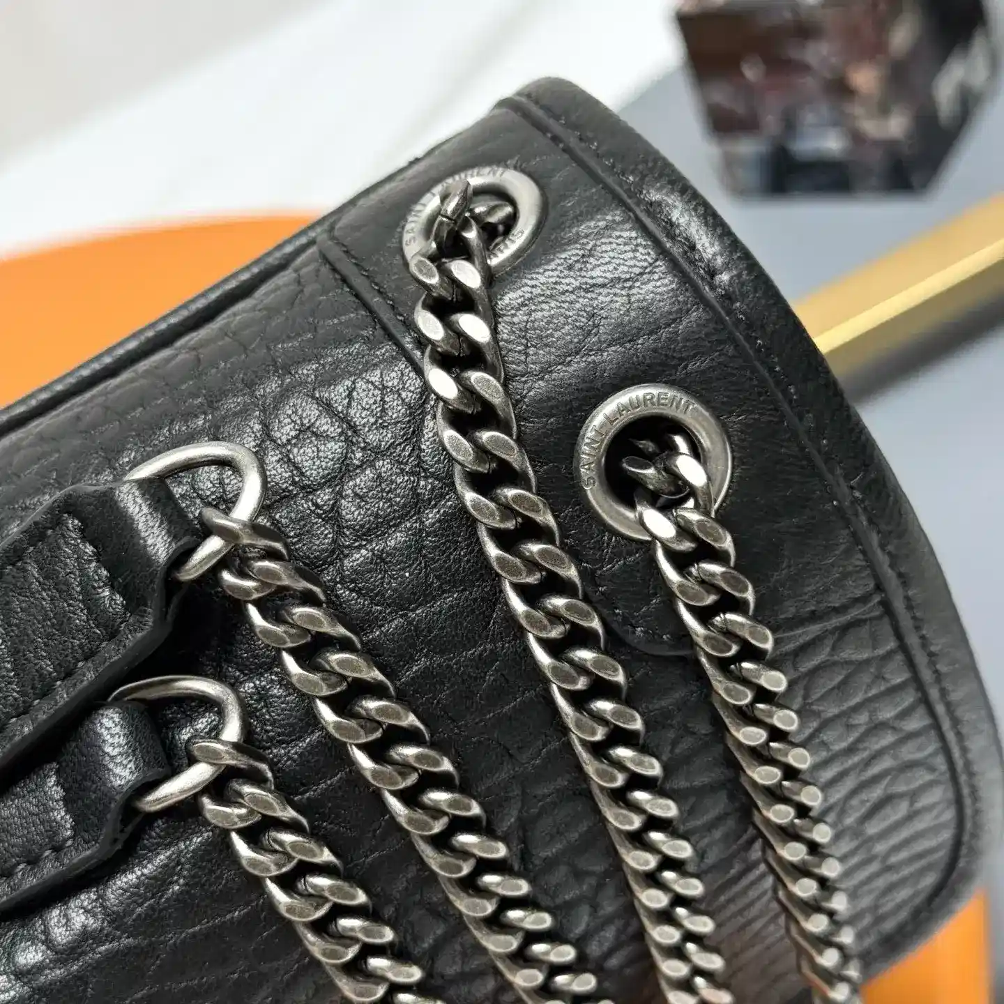 Saint Laurent Lambskin Niki Shoulder Bag product photo from LabelPicks