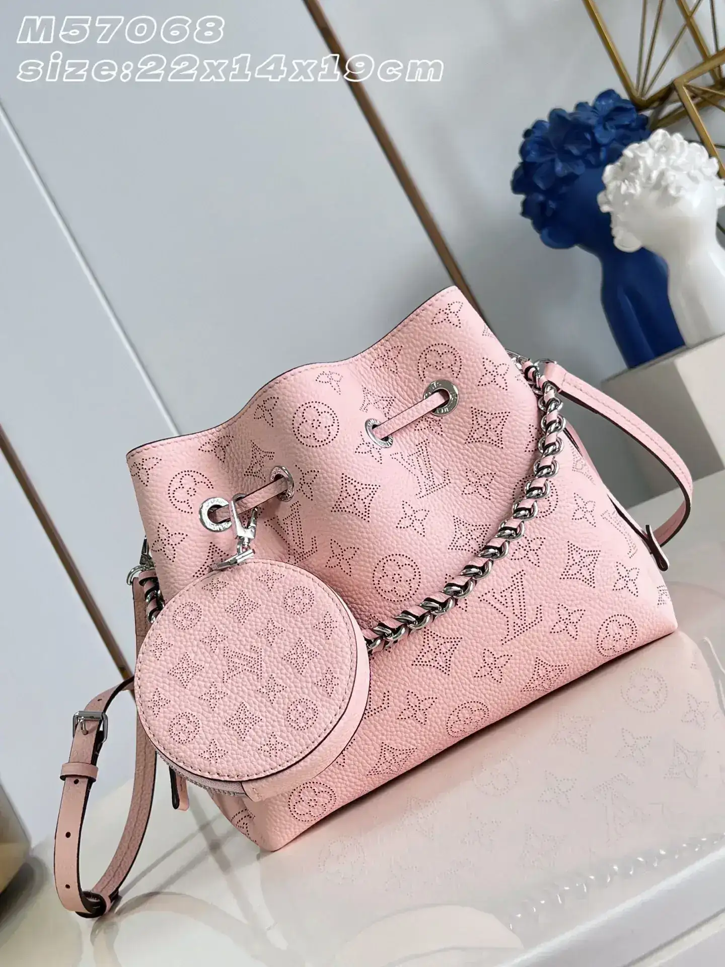 Louis Vuitton Woven Leather Bucket Bag product photo from LabelPicks