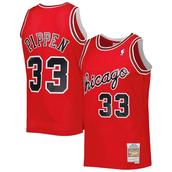 Scottie Pippen Chicago Bulls  Hardwood Classics 2003-04 Swingman Jersey - Red