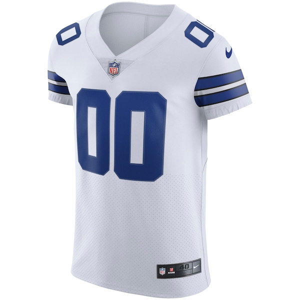 Dallas Cowboys Nike Vapor Elite Custom Jersey - White