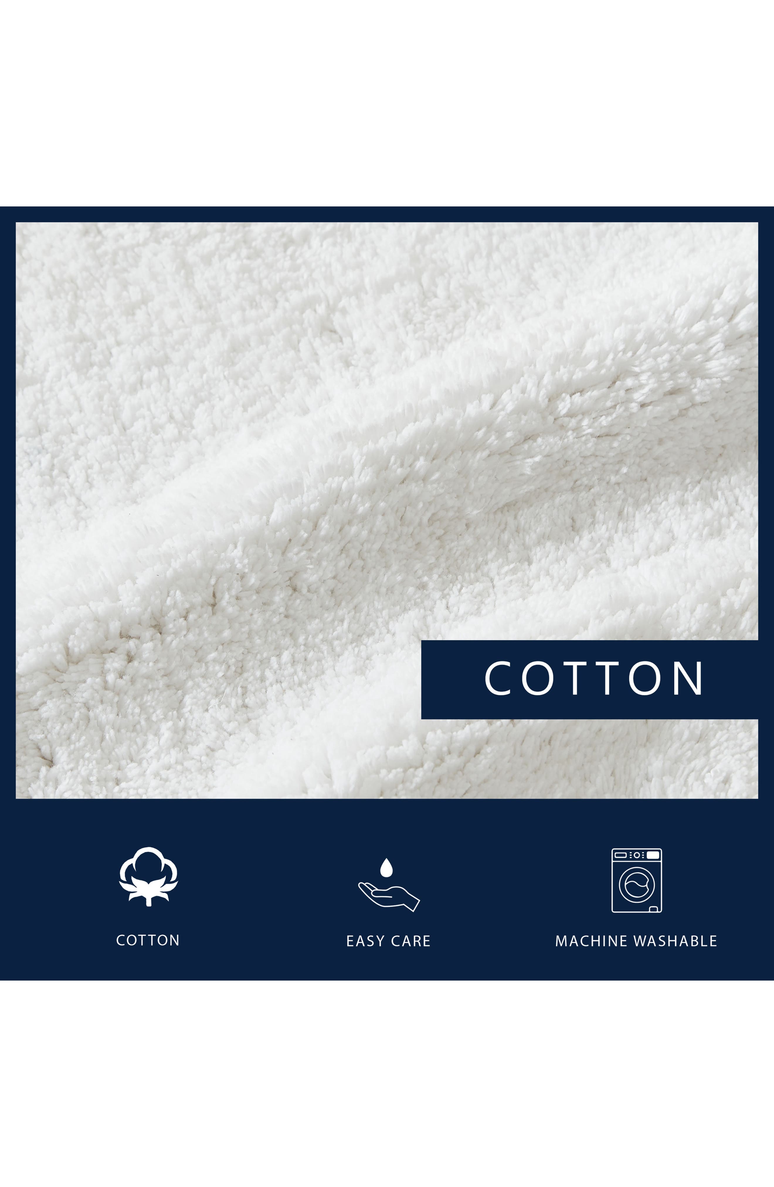 Nautica Peniston Solid Cotton Bath Rug