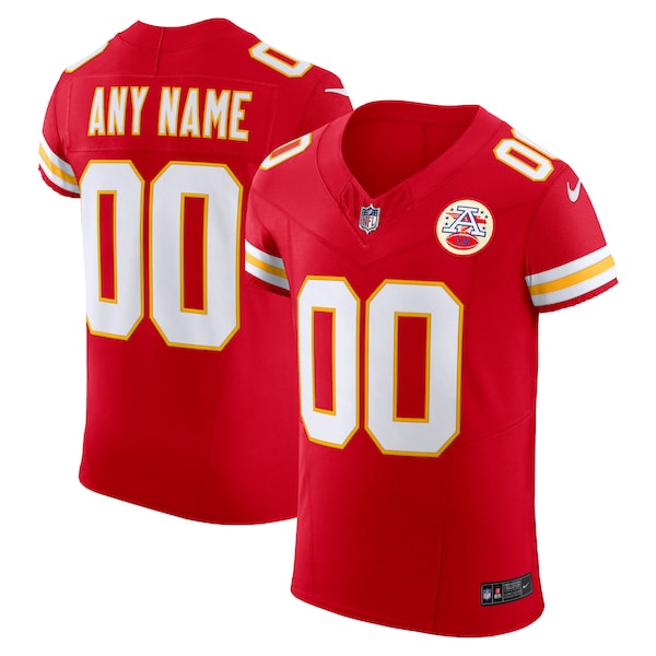 Kansas City Chiefs Nike Vapor F.U.S.E. Elite Custom Jersey - Red