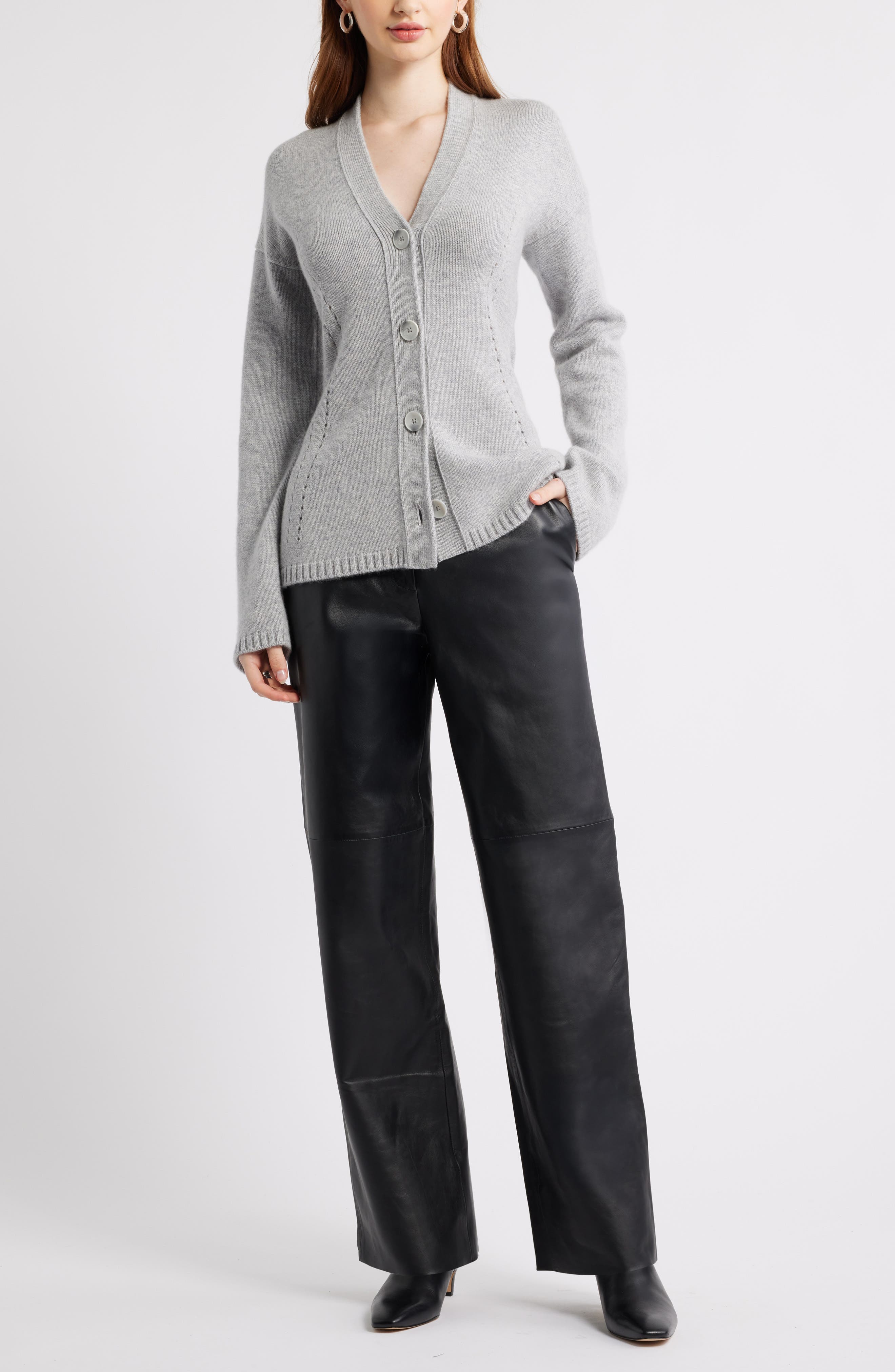 Nordstrom Wool & Cashmere Cardigan