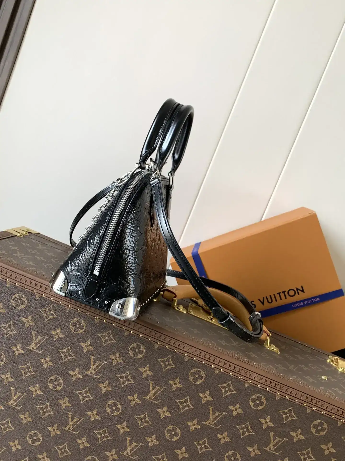 Louis Vuitton Calfskin Alma Top Handle Bag product photo from LabelPicks