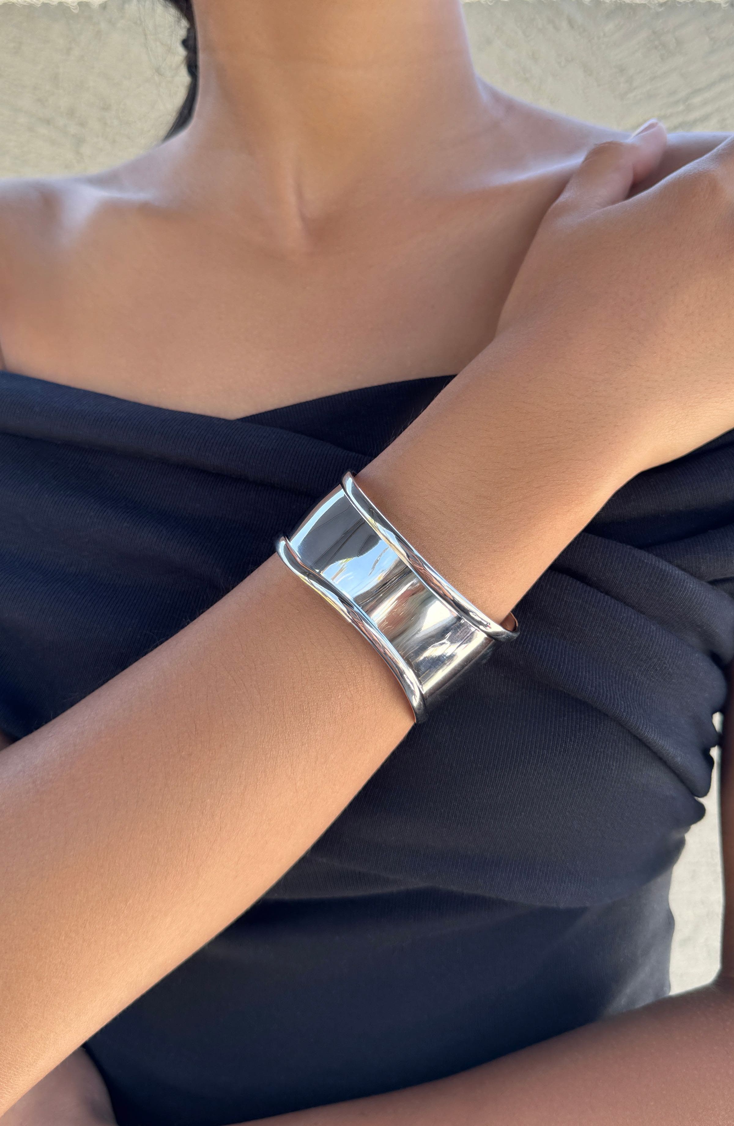 Adornia Tapered Cuff Bracelet