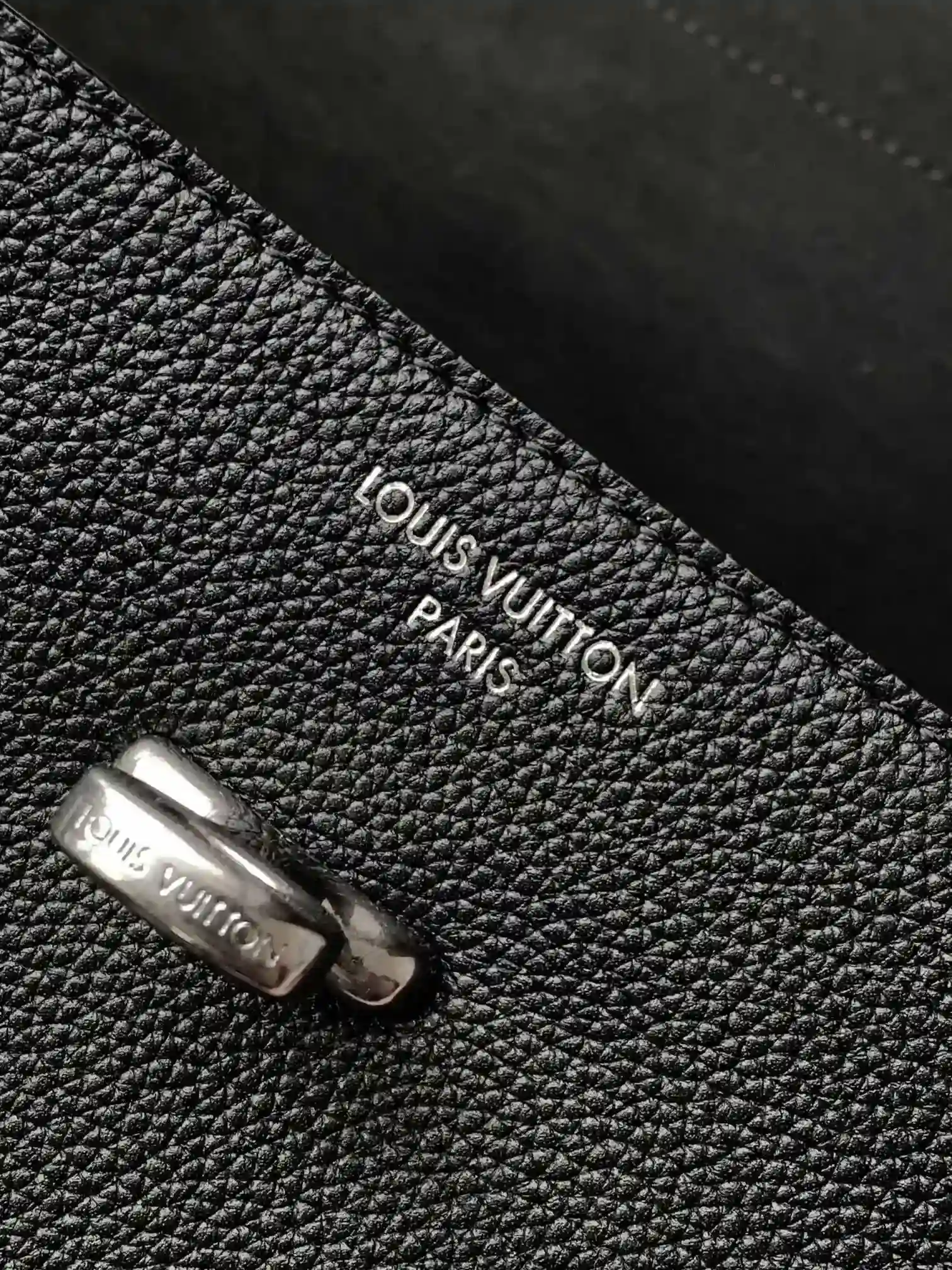 Louis Vuitton Black Monogram Canvas Tote Bag product photo from LabelPicks