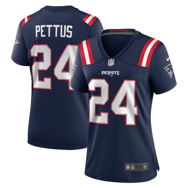 Dell Pettus New England Patriots Nike Women's  Game Jersey -  Navy