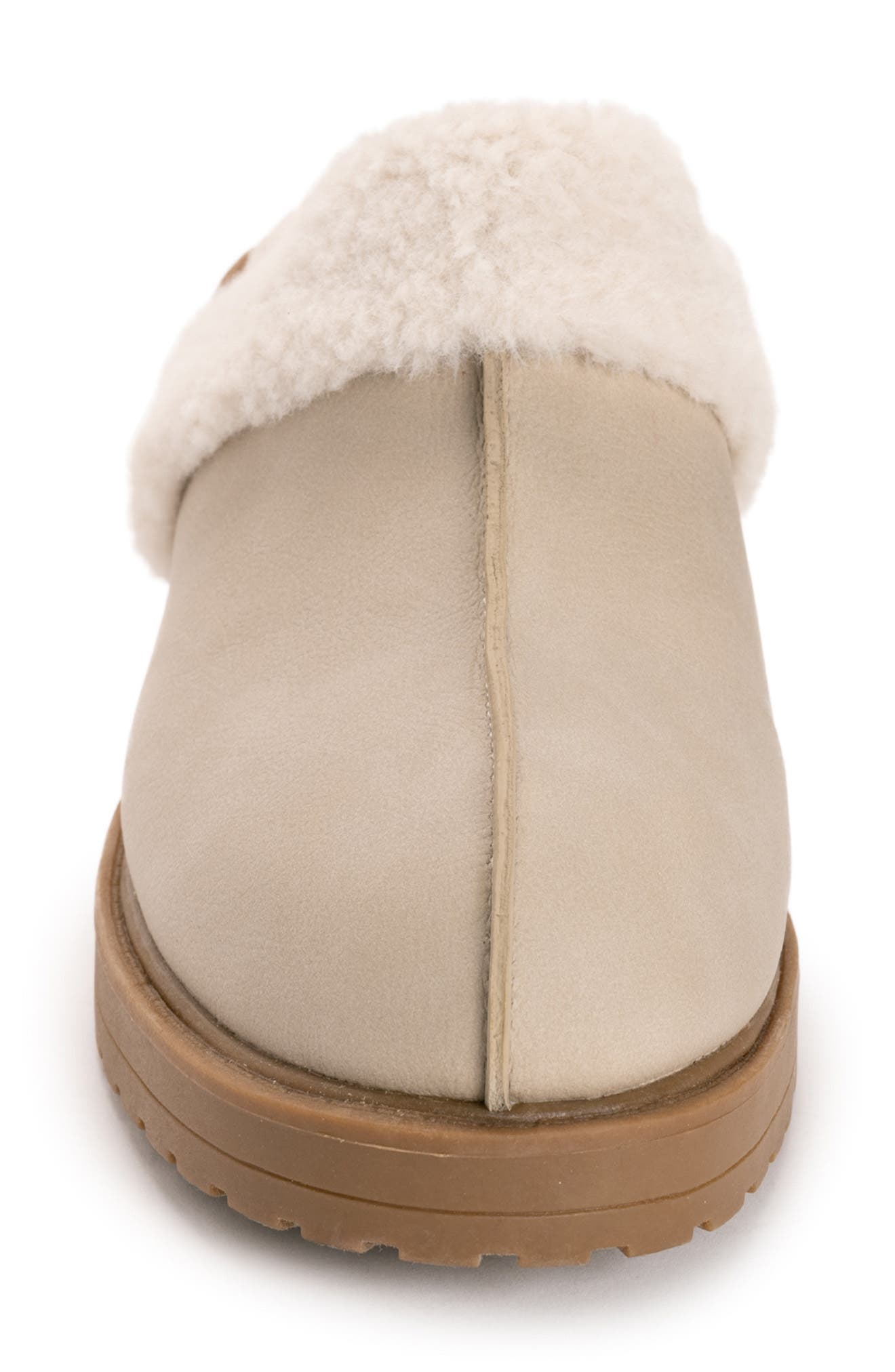 MUK LUKS Sophia Faux Fur Trim Mule