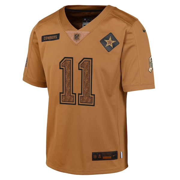 Micah Parsons Dallas Cowboys Nike Youth 2023 Salute To Service Limited Jersey - Brown