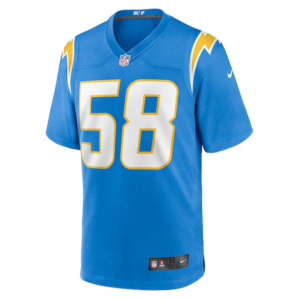 Denzel Perryman Los Angeles Chargers Nike  Game Jersey -  Powder Blue