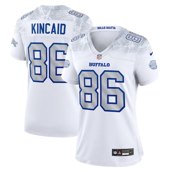 Dalton Kincaid Buffalo Bills Nike Women's 2025 Rivalries Collection Game Jersey - White