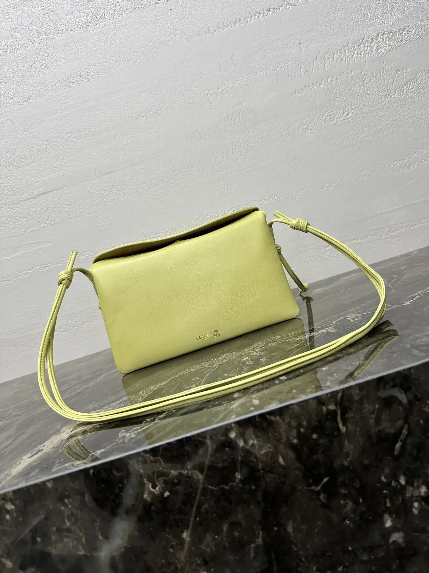 Celine Triomphe Lambskin Crossbody Bag product photo from LabelPicks