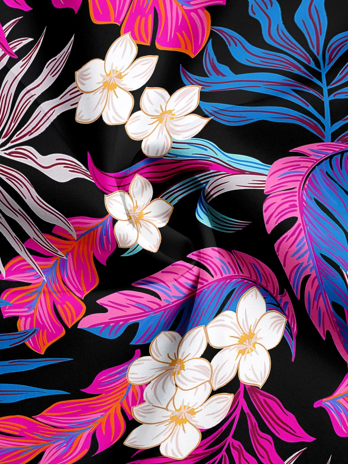 Palm Leaf Aloha Shirt