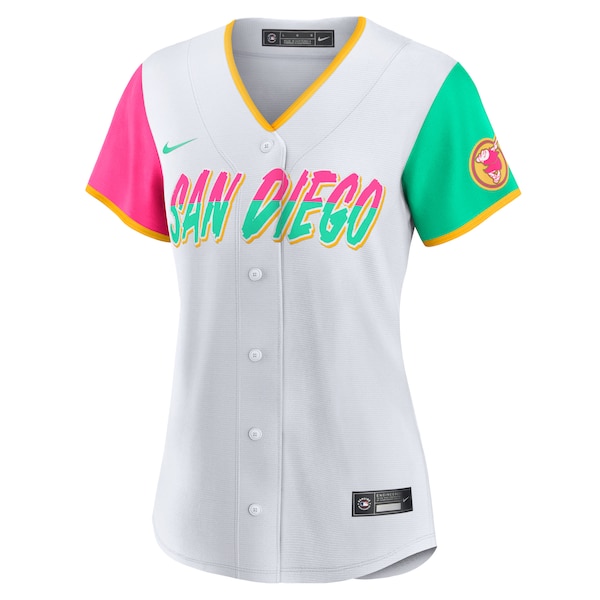 Fernando Tatis Jr. San Diego Padres Nike Women's 2022 City Connect Replica Player Jersey - White