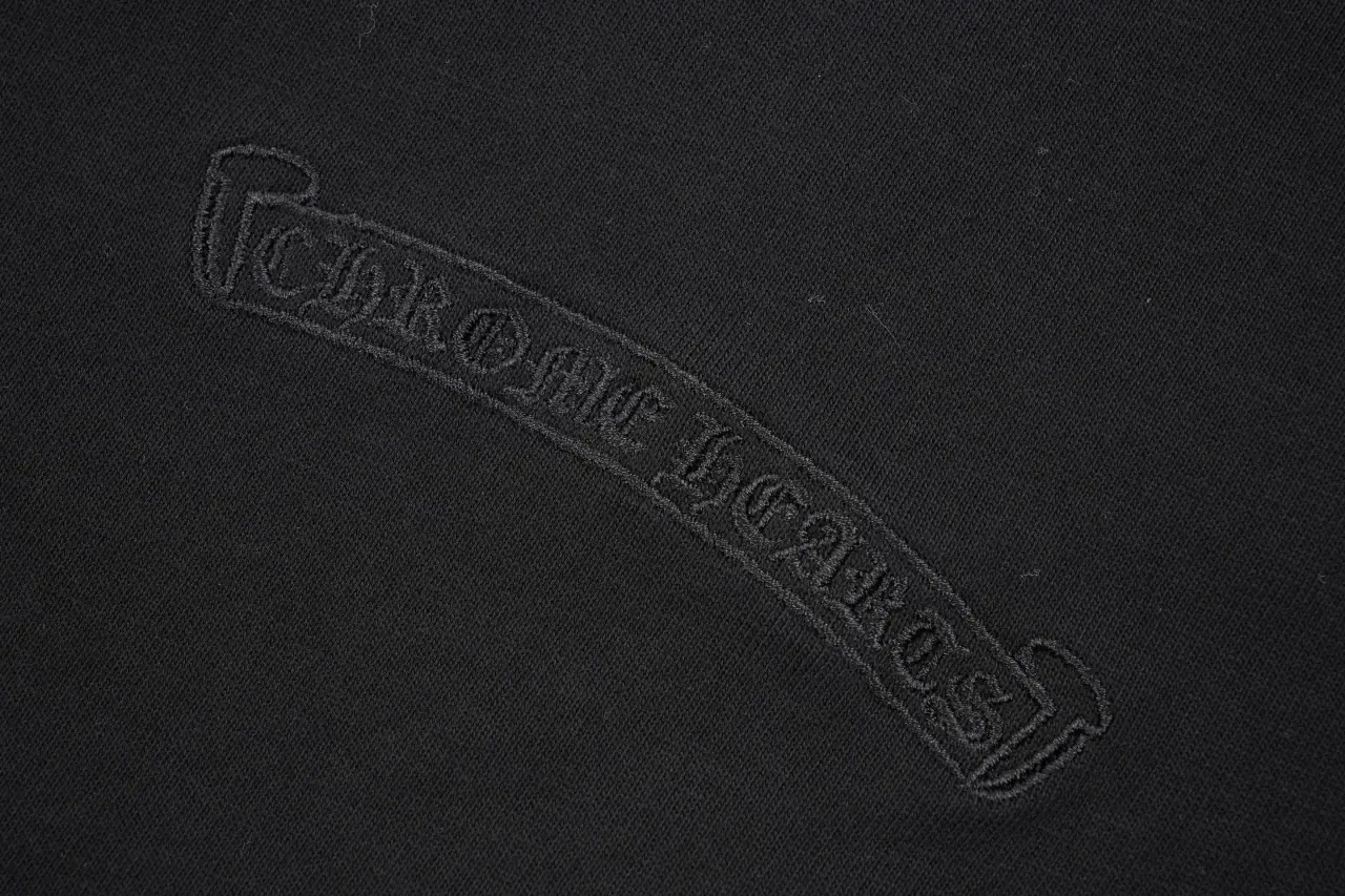 Chrome Hearts Black Embroidered Applique Crewneck T-Shirt product photo from LabelPicks