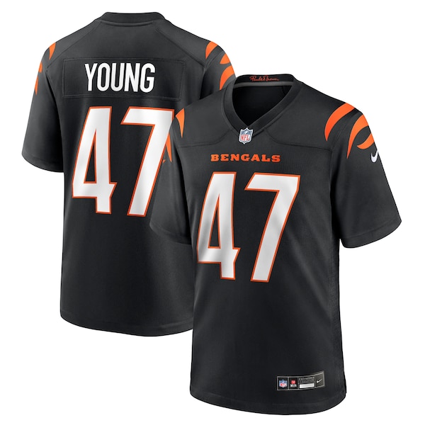 Craig Young Cincinnati Bengals Nike Team Game Jersey -  Black