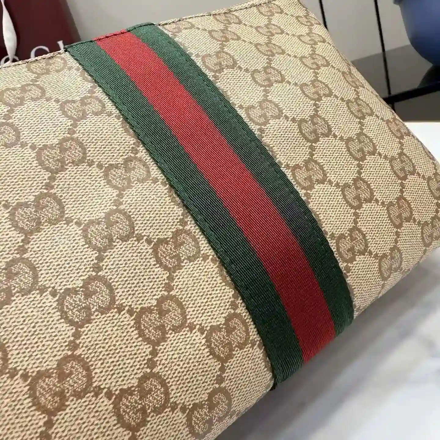 Gucci Generation Beige Canvas and Leather Clutch product photo from LabelPicks