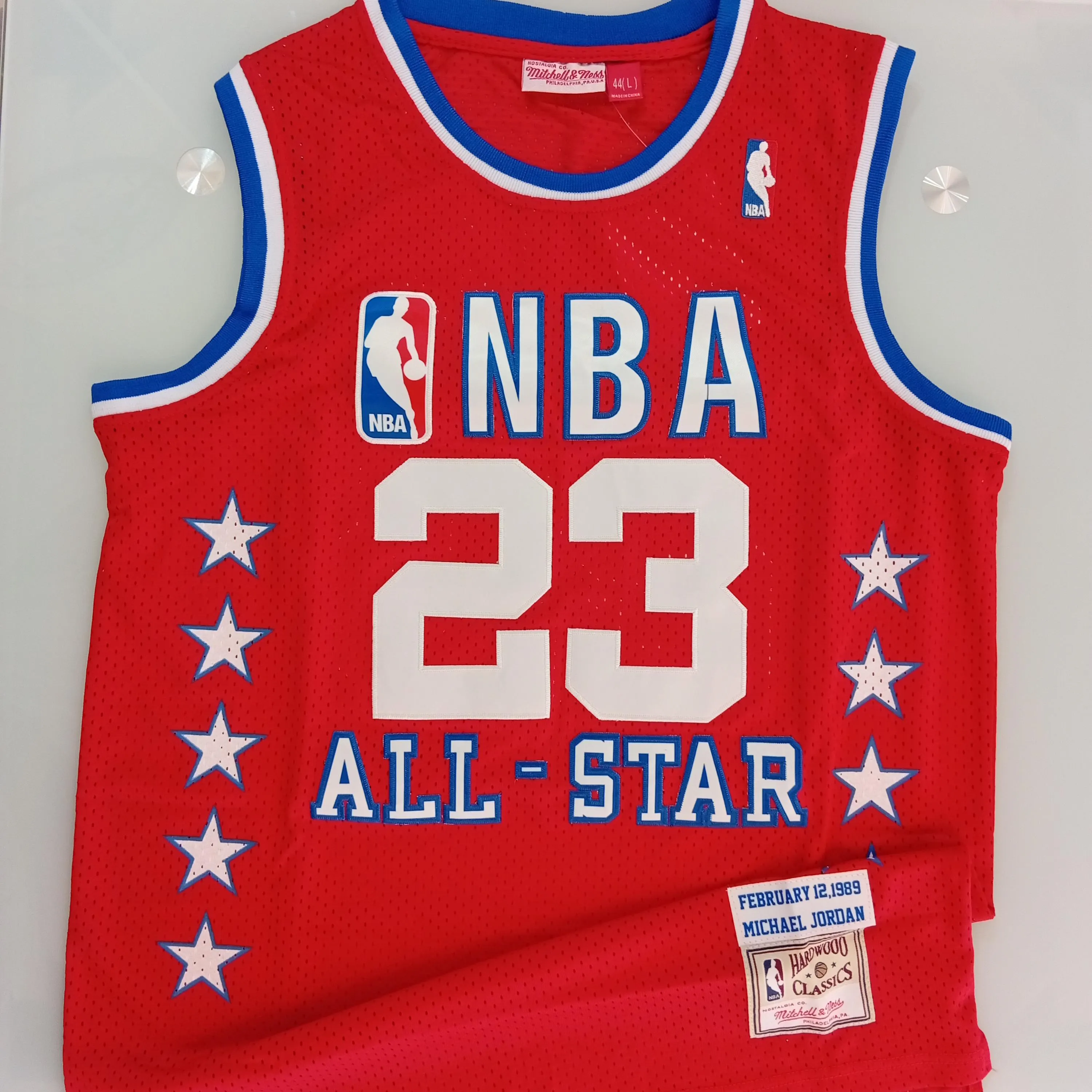 Michael Jordan Signed Autographed NBA All-Star Jersey PSA/DNA