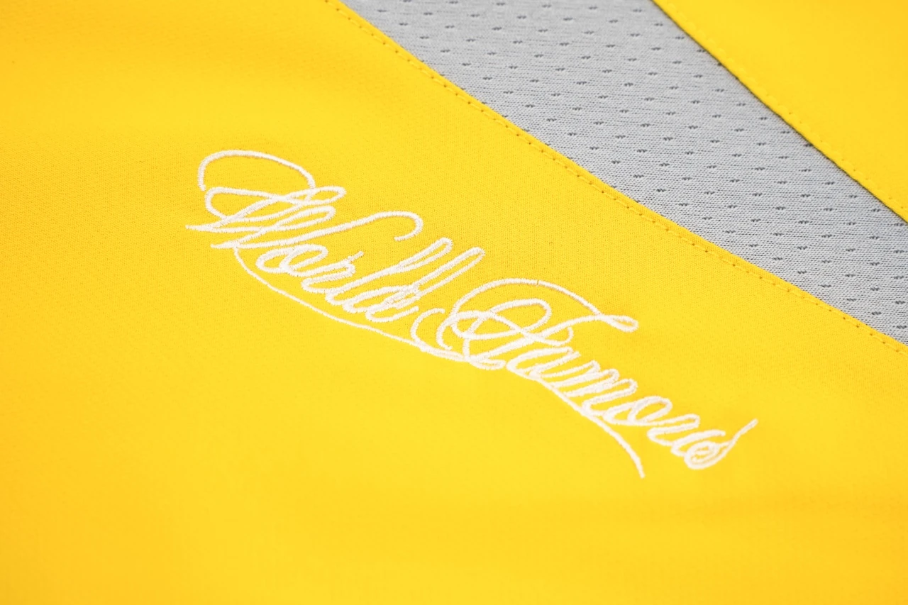 Nike Bright Yellow Swoosh Track Pants product photo from LabelPicks