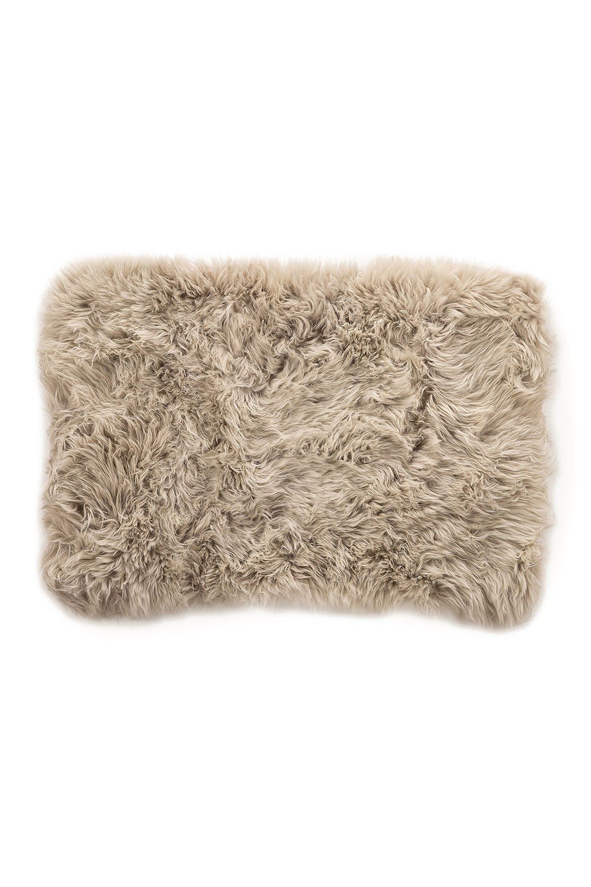 NATURAL New Zealand Rectangular Sheepskin Throw