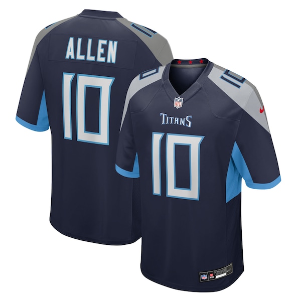 Brandon Allen Tennessee Titans Nike Team Game Jersey -  Navy