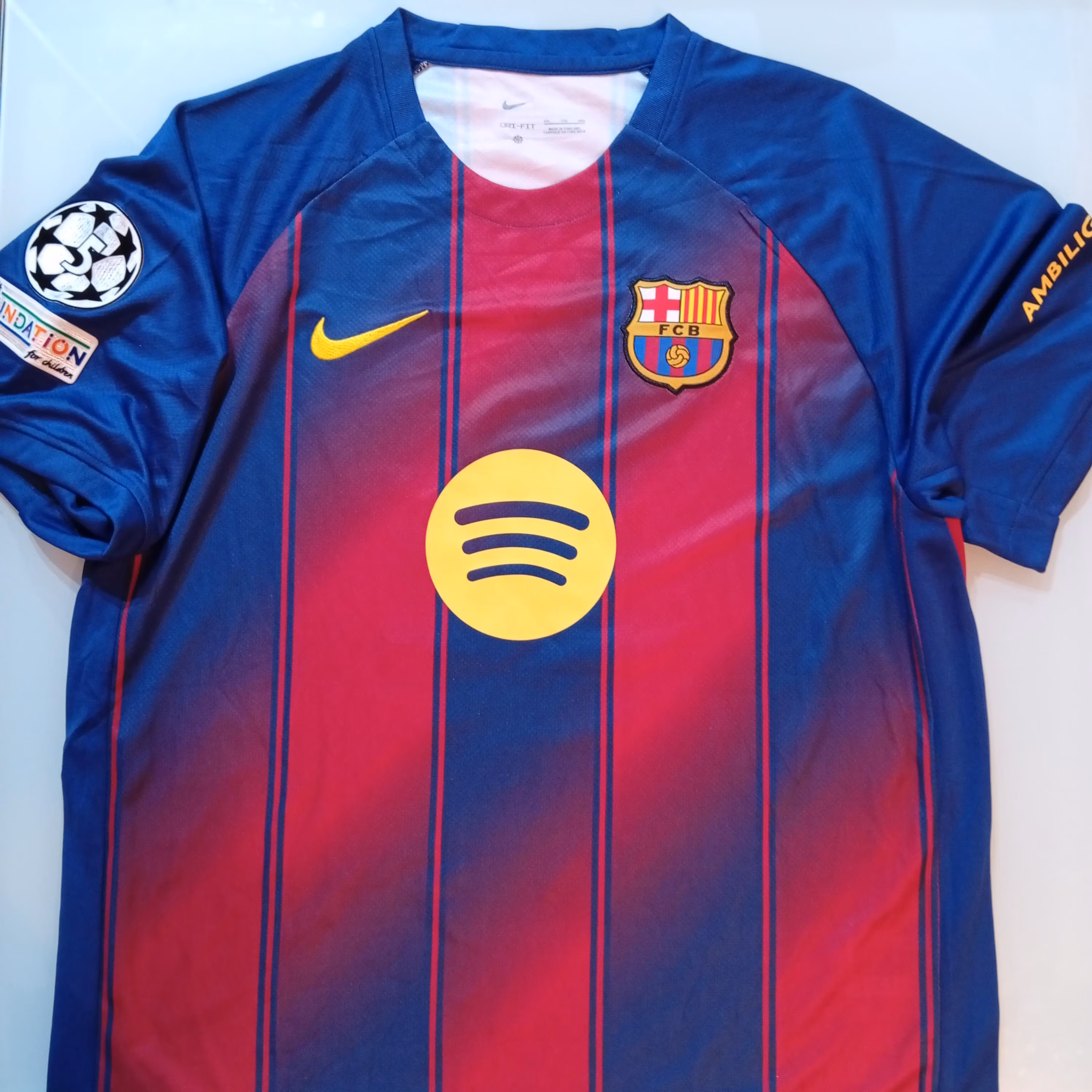 RAPHINHA Signed Autographed Barcelona FC Home Soccer Jersey Football Shirt With COA