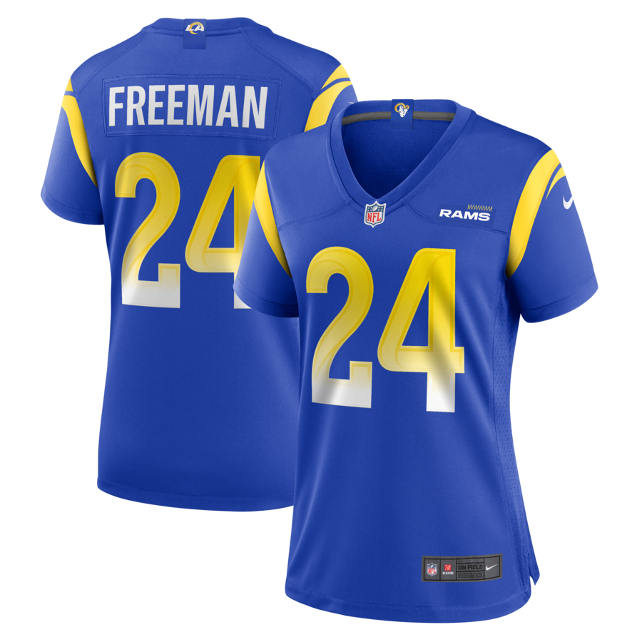Royce Freeman Los Angeles Rams Nike Women's  Game Jersey - Royal