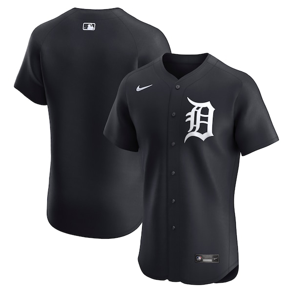 Detroit Tigers Nike Alternate Elite Jersey - Navy