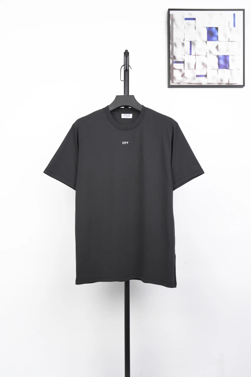 Off-White Black Washed Madonna Back Graphic T-Shirt product photo from LabelPicks