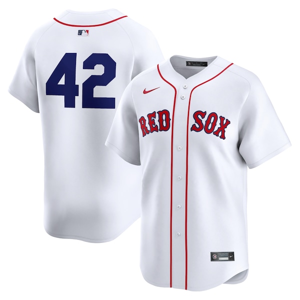 Boston Red Sox Nike 2024 Jackie Robinson Day Home Limited Jersey – White