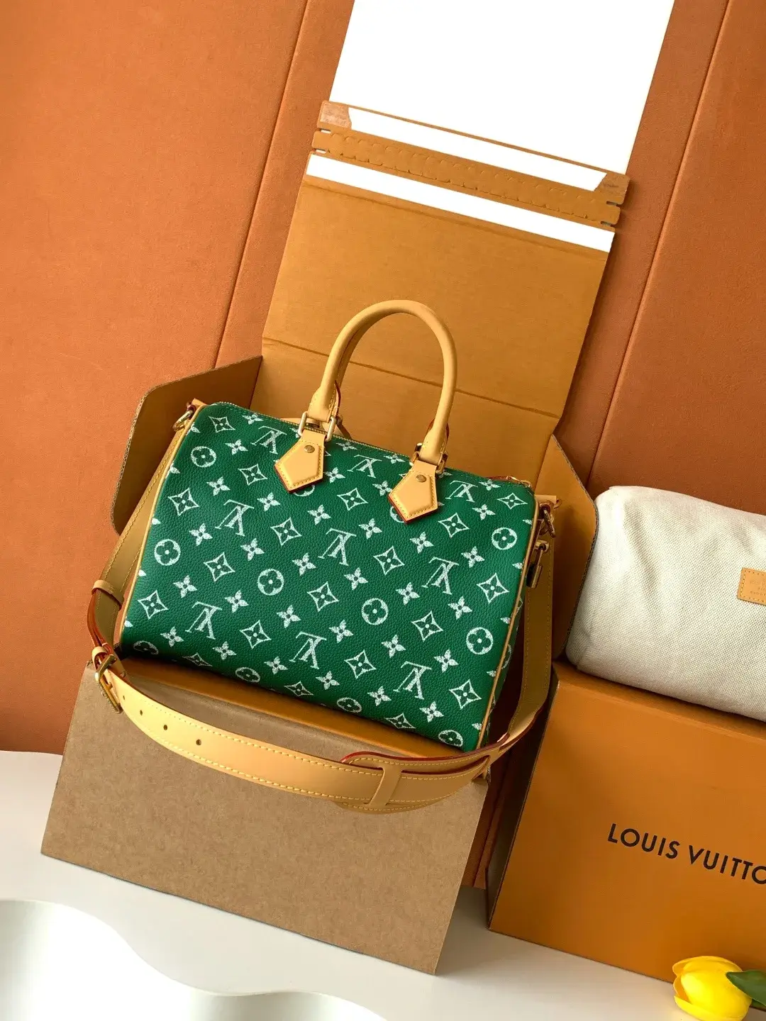 Louis Vuitton Green Top Handle Bag product photo from LabelPicks