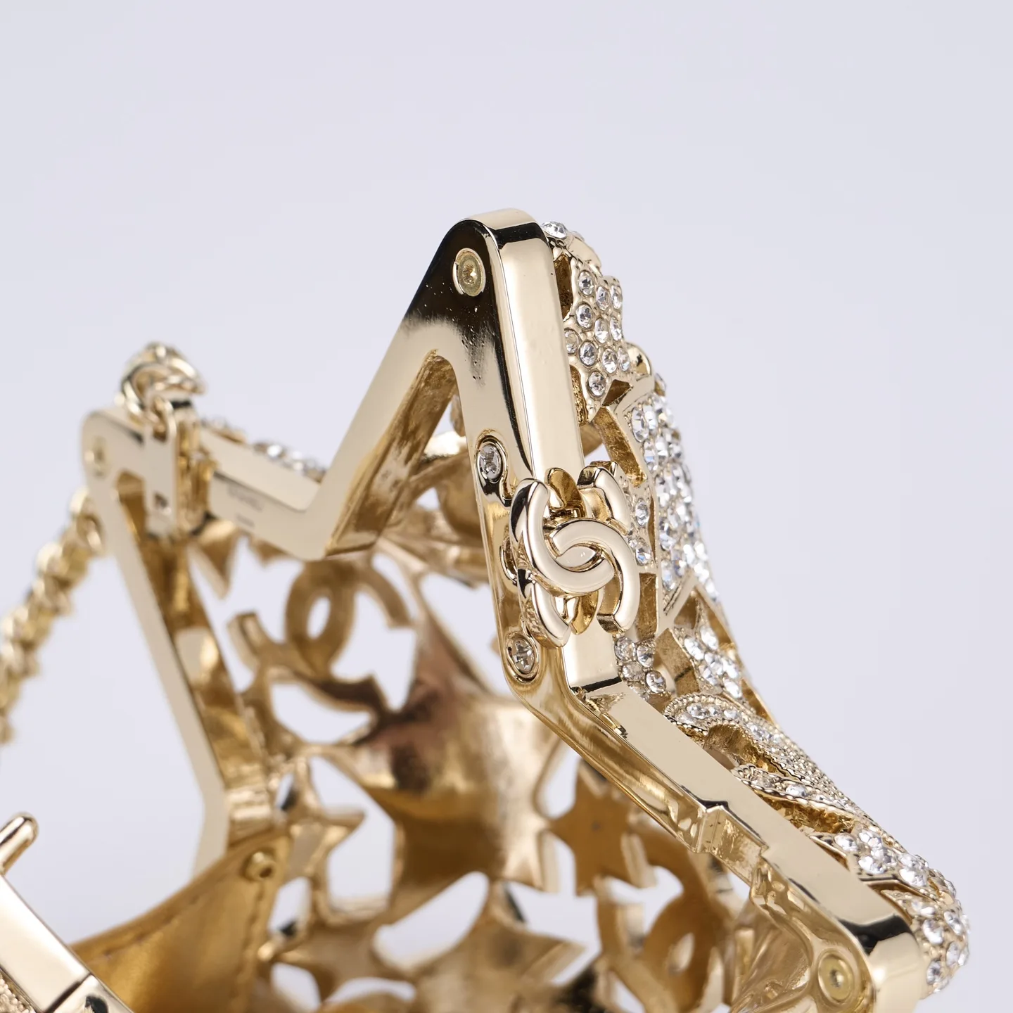 Chanel Gold Crystal Evening Bag product photo from LabelPicks