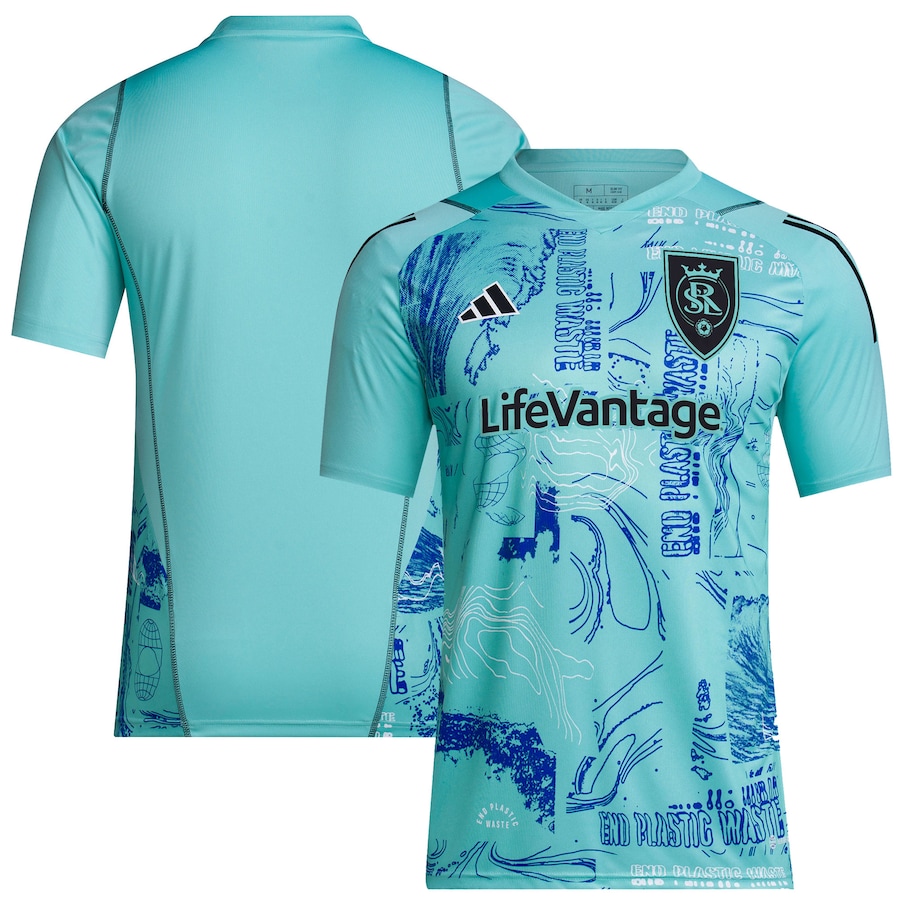 Real Salt Lake adidas 2023 One Planet Replica Jersey - Green