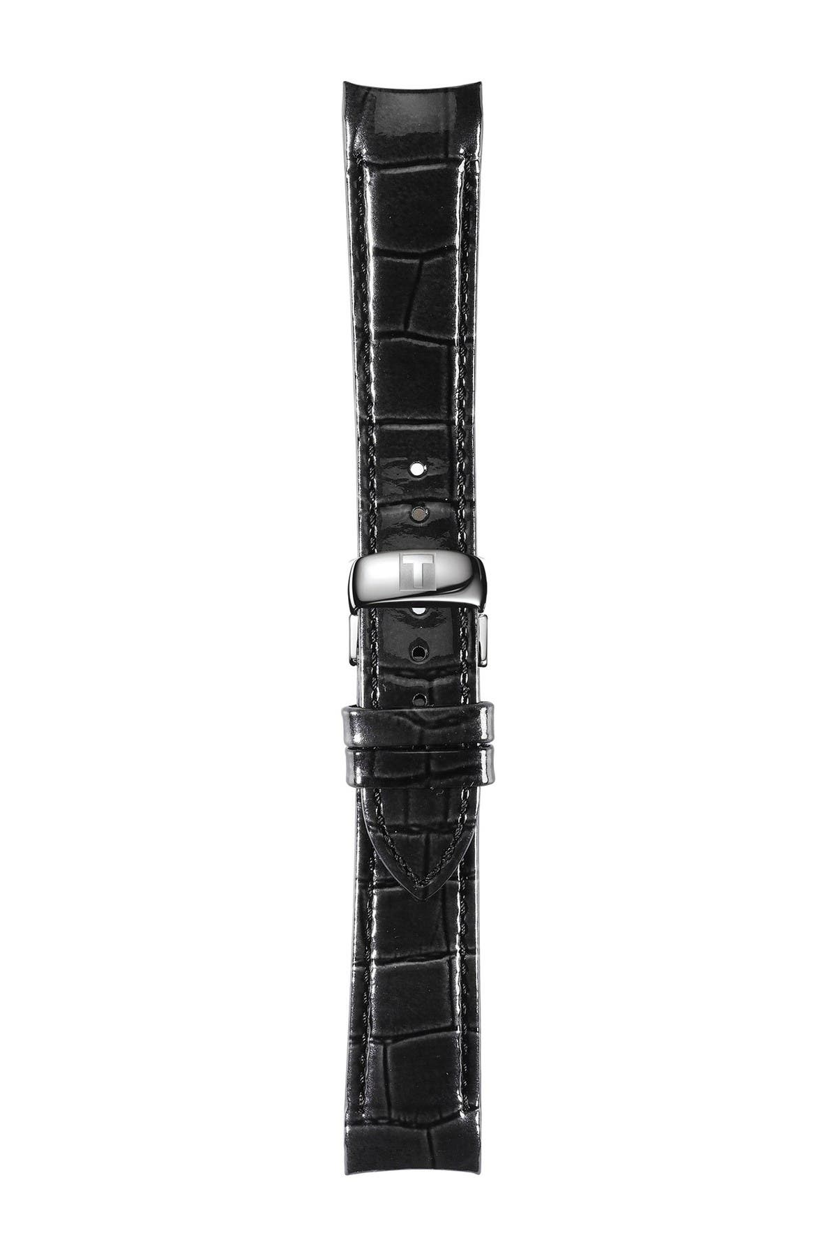 Tissot Women's Couturier Embossed Leather Strap Watch, 32mm