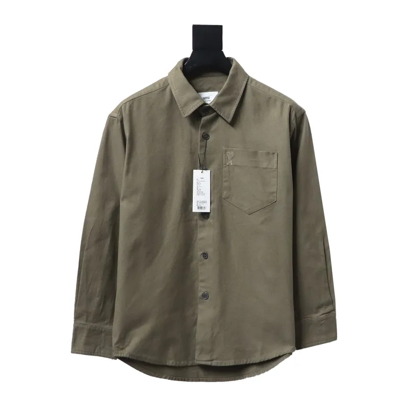 Ami Solid Color Shirts