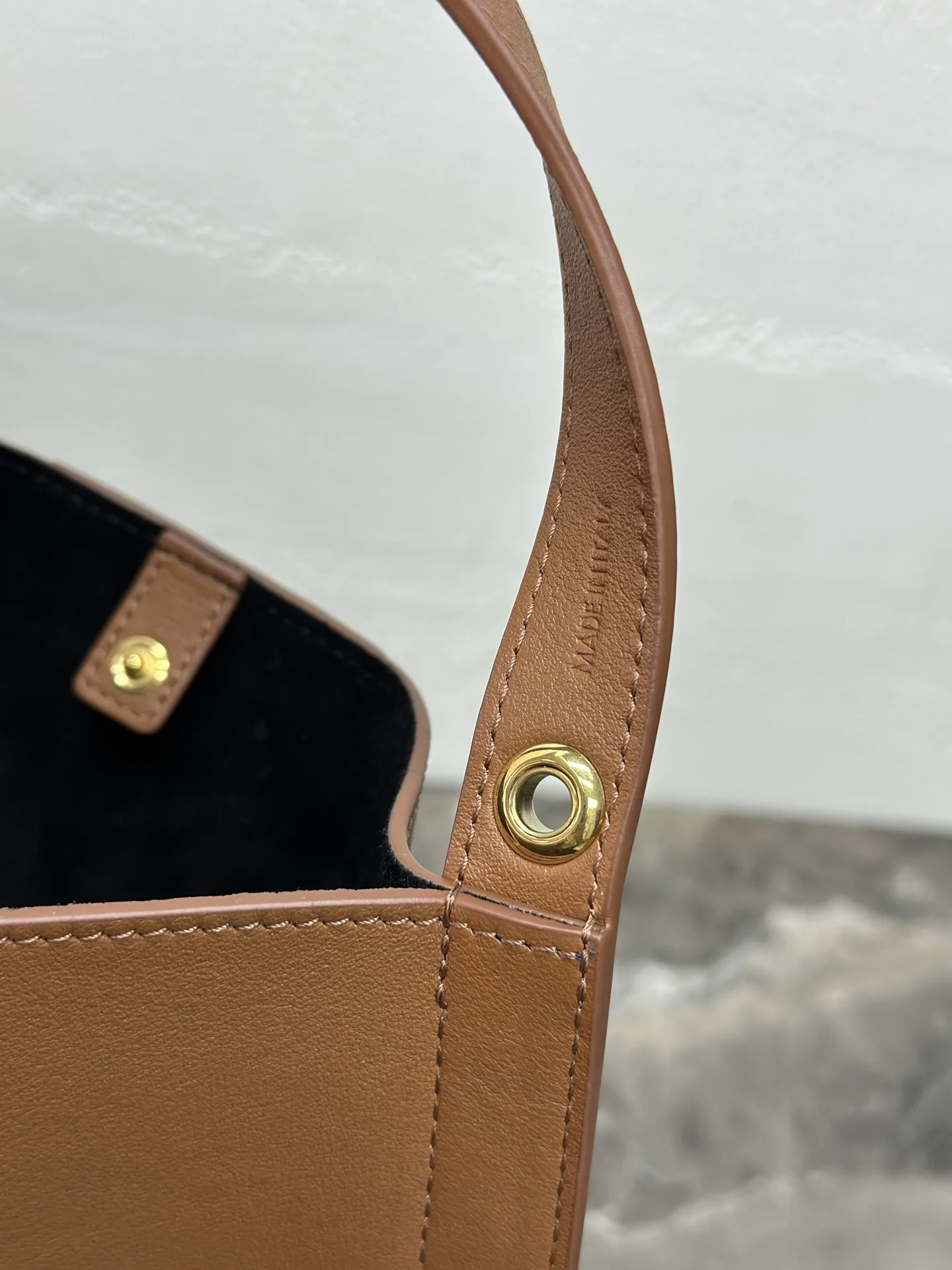 Bottega Veneta Calfskin Top Handle Bag product photo from LabelPicks