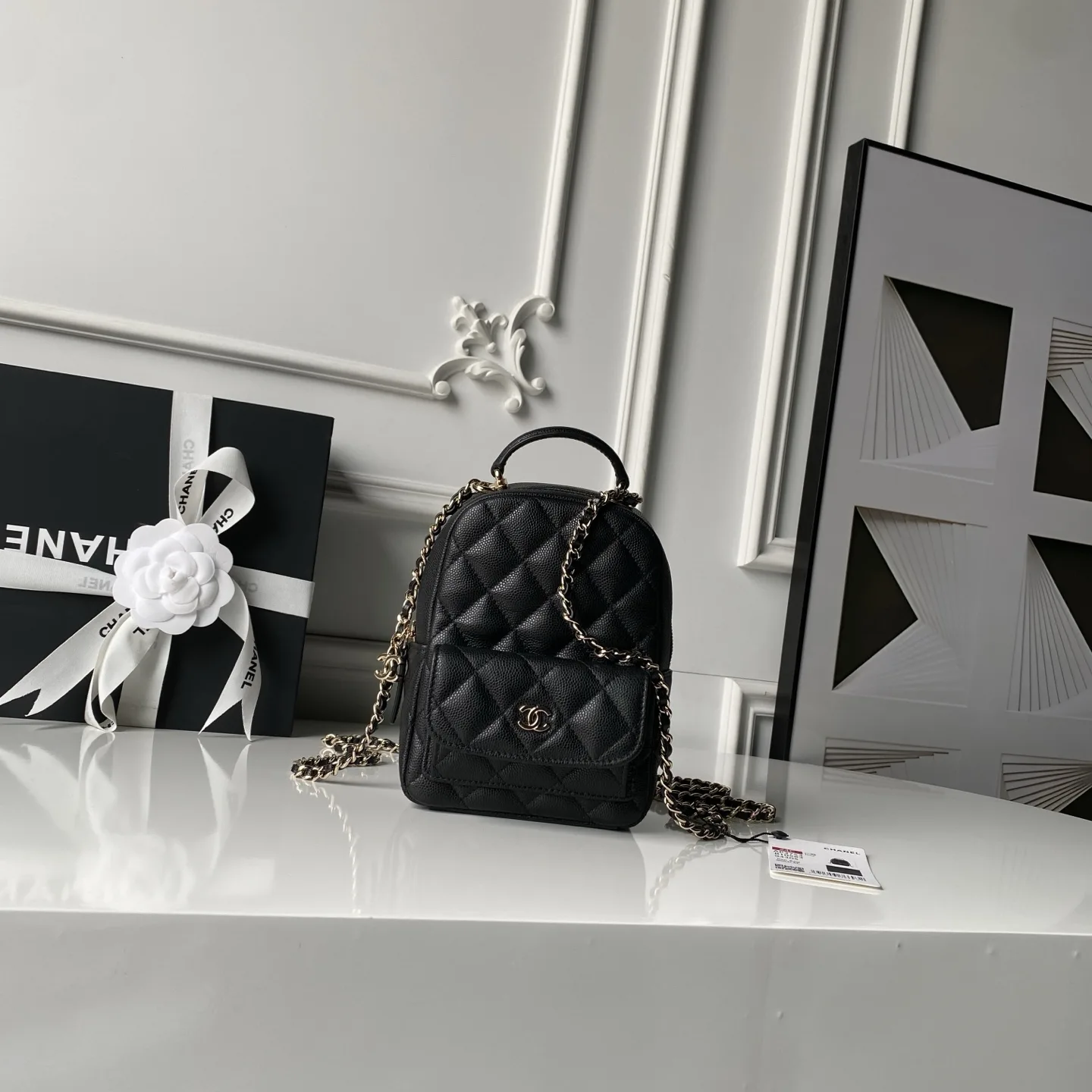 Chanel Grained Leather Backpack product photo from LabelPicks