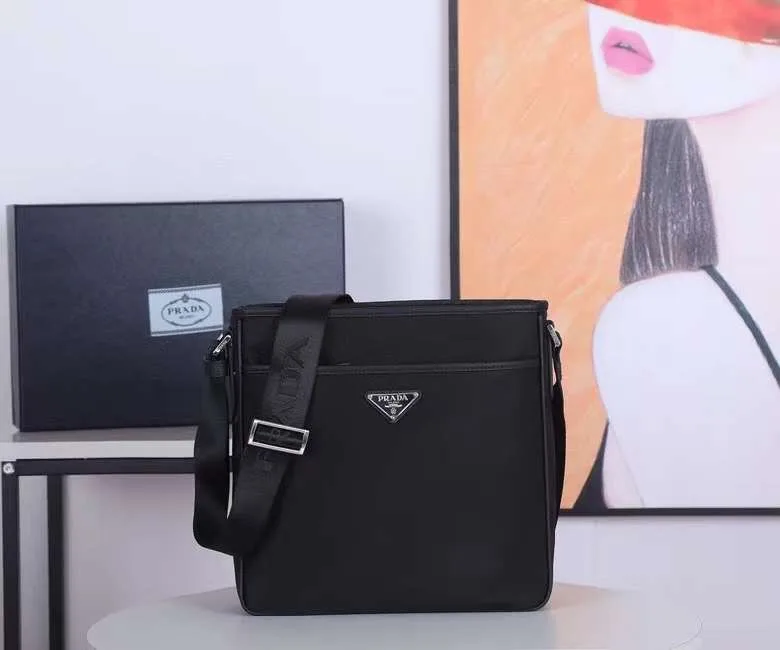 Prada Black Nylon Crossbody Bag product photo from LabelPicks