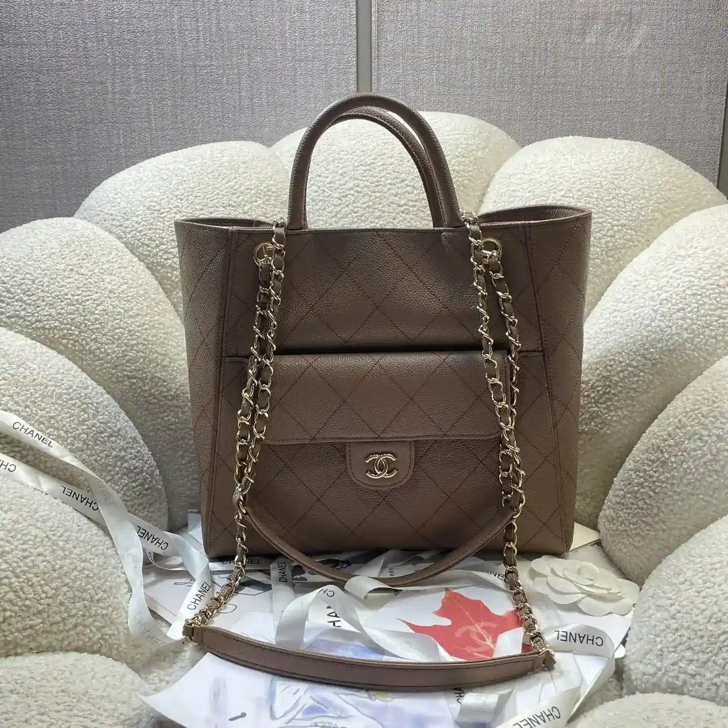 Chanel Quilted Leather Tote Bag product photo from LabelPicks