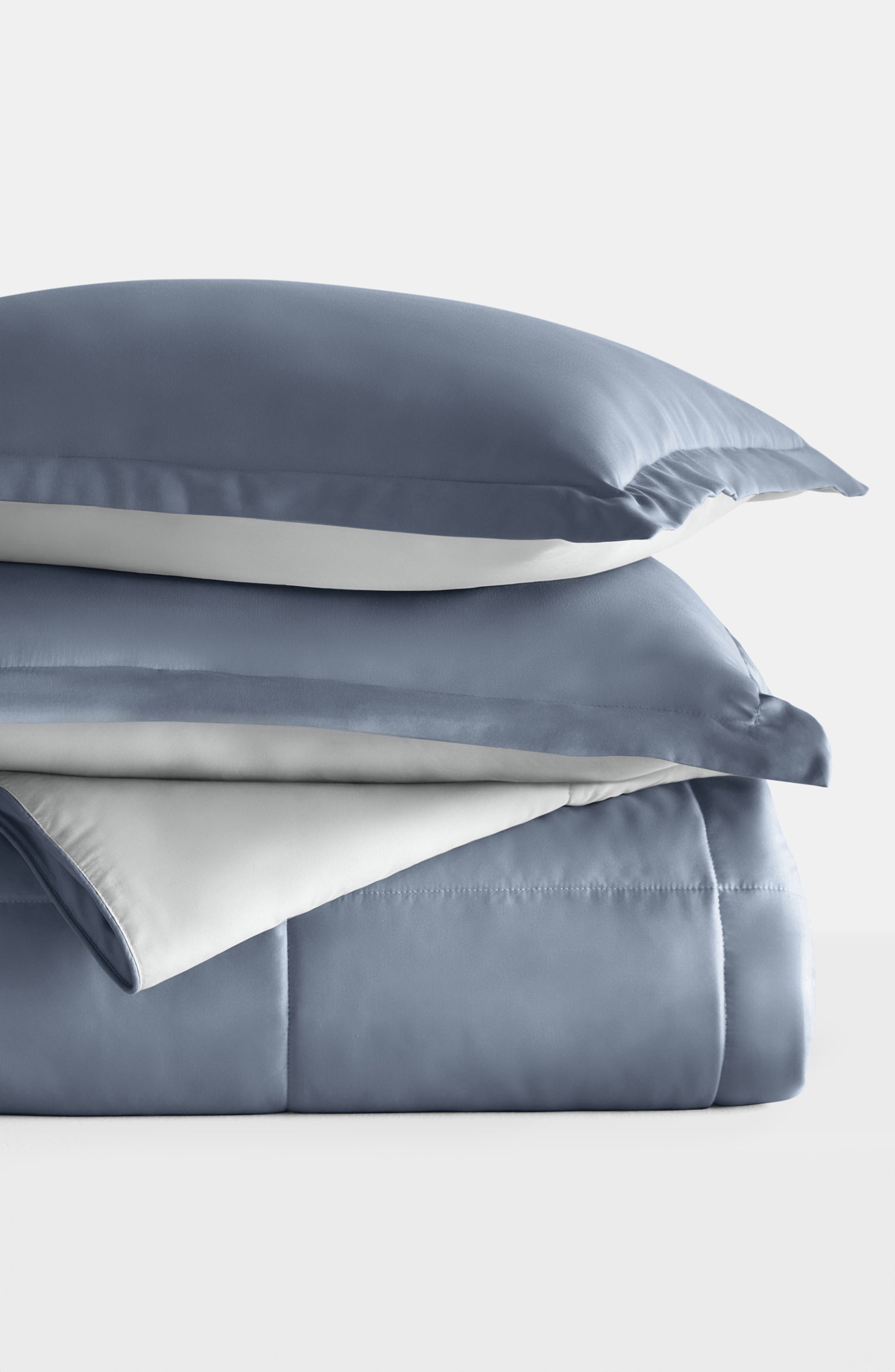 HOMESPUN Premium Down Alternative Reversible Comforter Set
