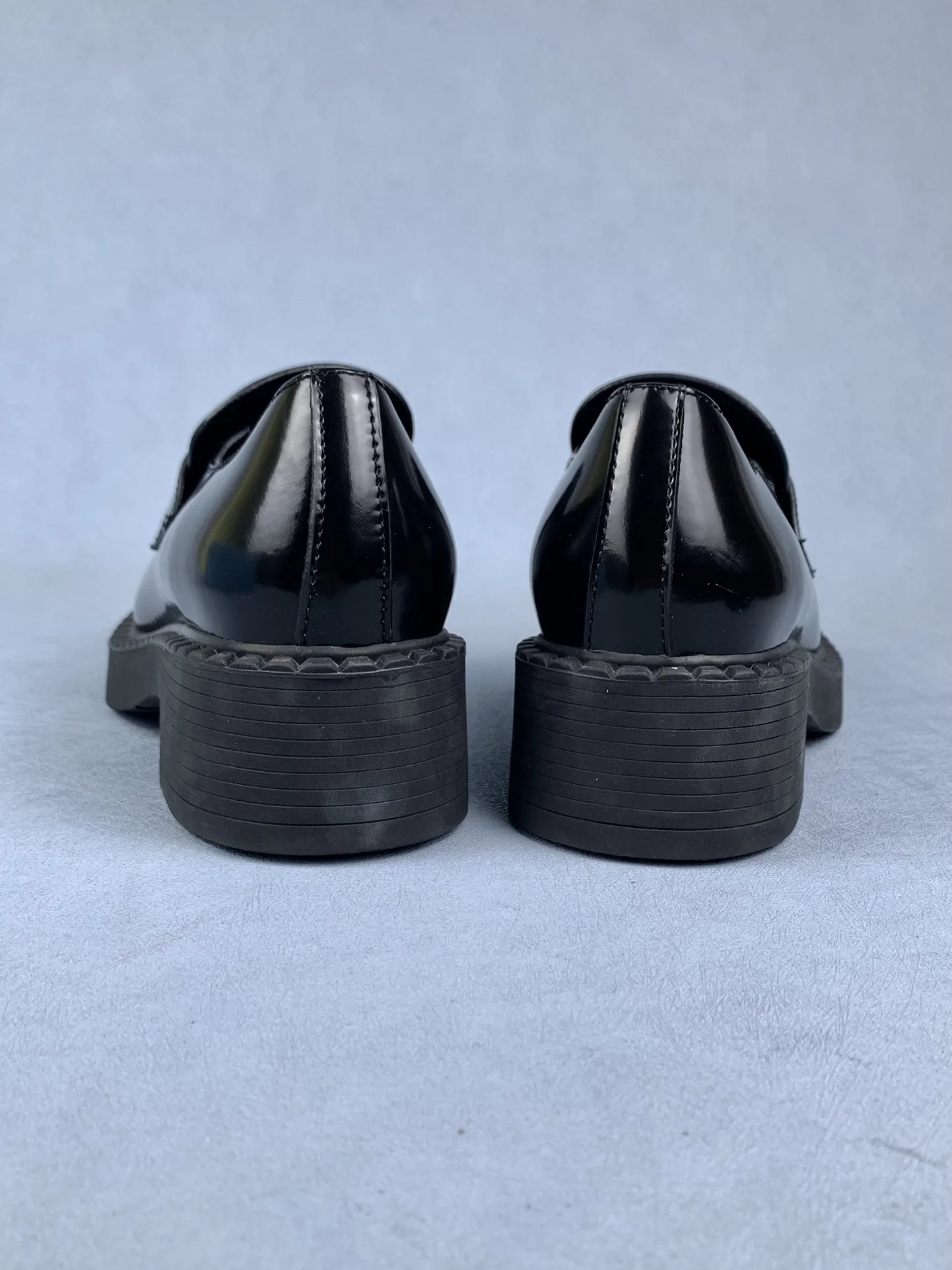 Chocolate brushed leather loafers product photo from LabelPicks
