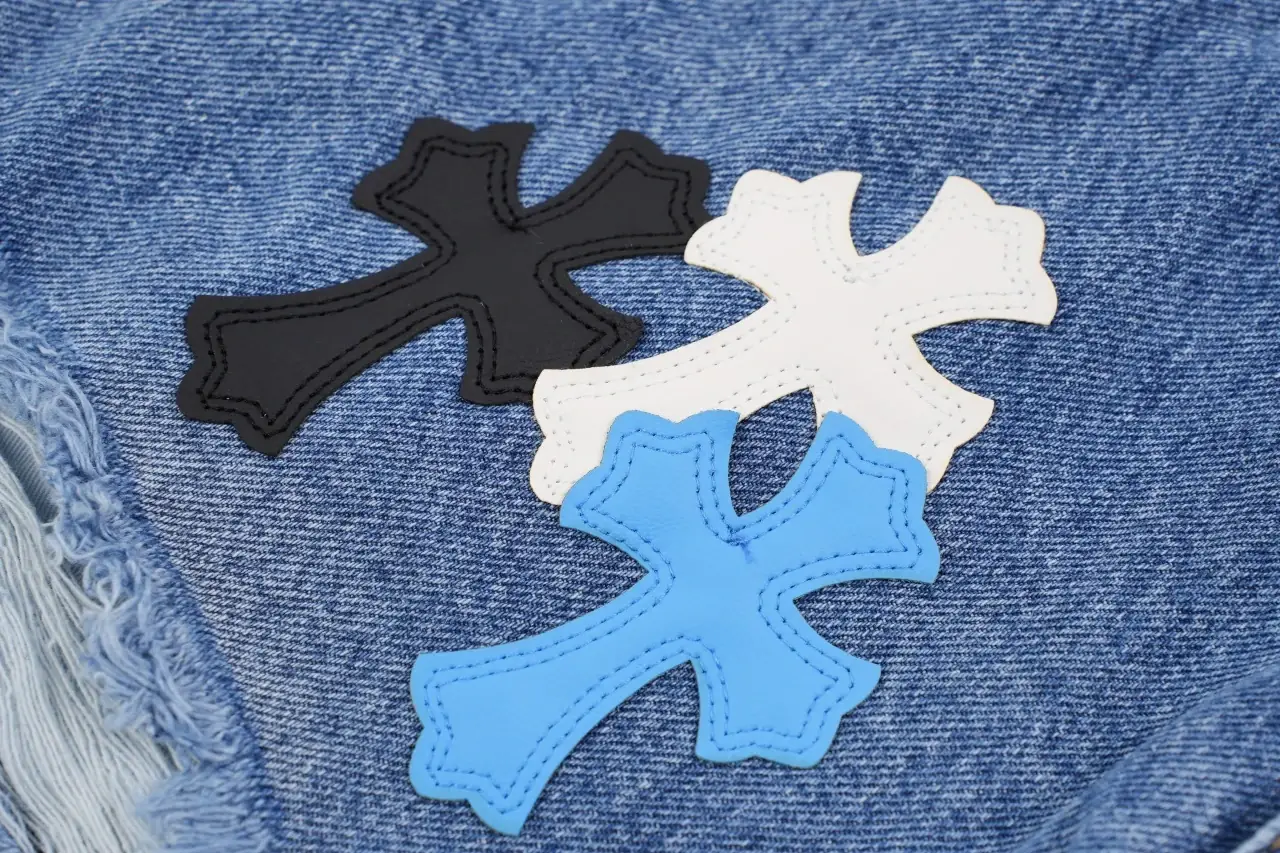 Chrome Hearts Light Blue Cross Patch Carpenter Jeans product photo from LabelPicks