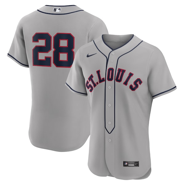 Nolan Arenado St. Louis Cardinals Nike 2024 Rickwood Classic Authentic Player Jersey - Gray