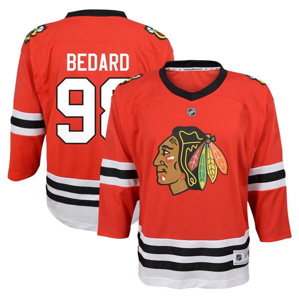 Connor Bedard Chicago Blackhawks Preschool Home Replica Player Jersey - Red