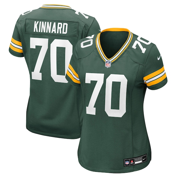 Darian Kinnard Green Bay Packers Nike Women's Team Game Jersey -  Green