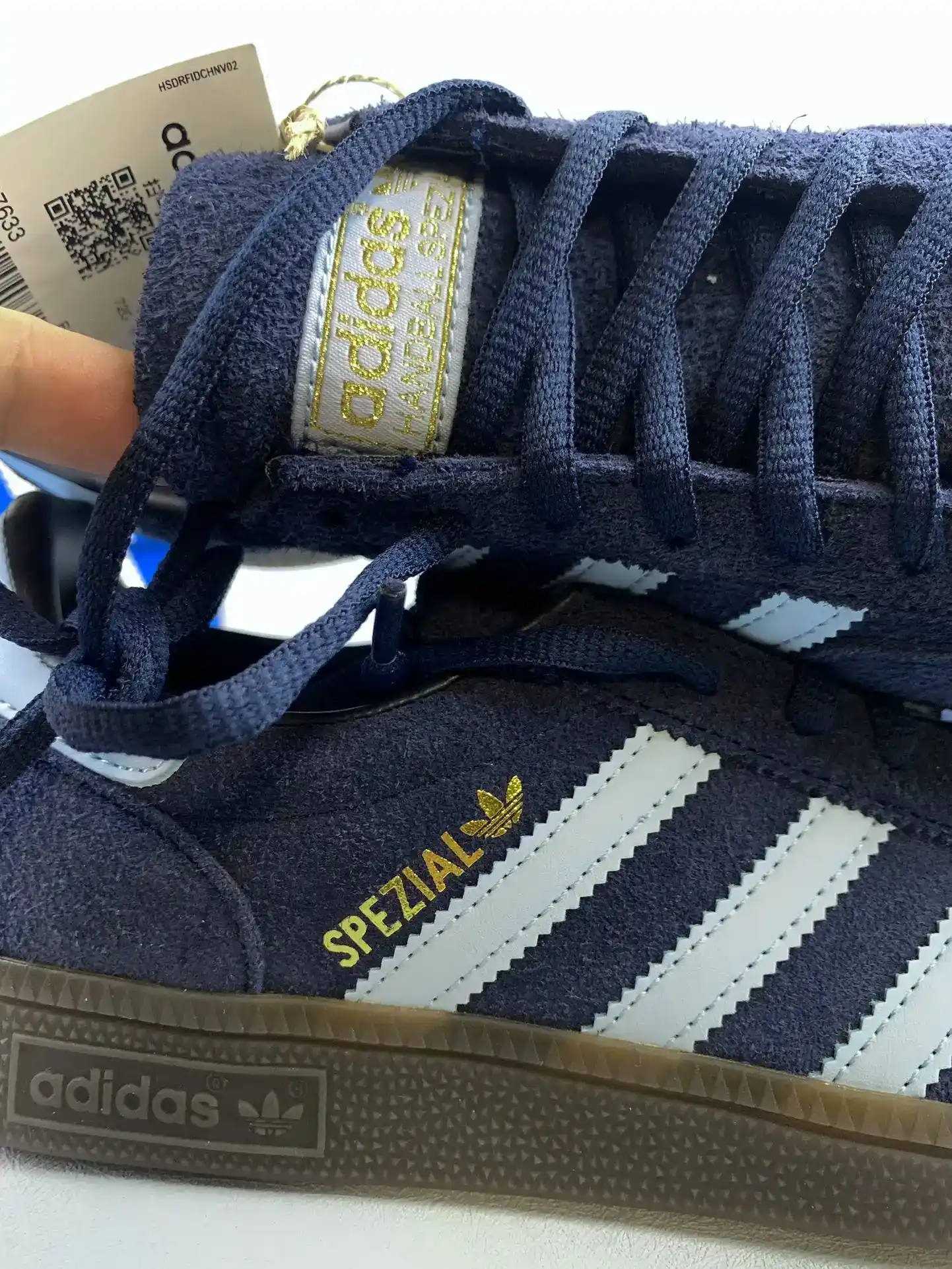 adidas Handball Spezial Collegiate Navy Shoes product photo from LabelPicks