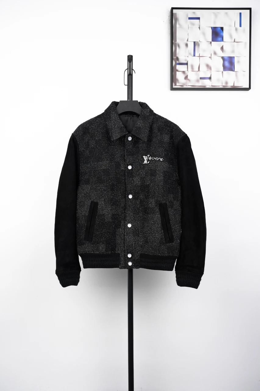 Louis Vuitton Black Pearl Check Jacket product photo from LabelPicks